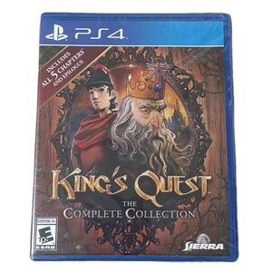New Sealed King's Quest The Complete Collection PlayStation 4 Game